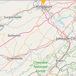 Travel Inn Kingsport on the map